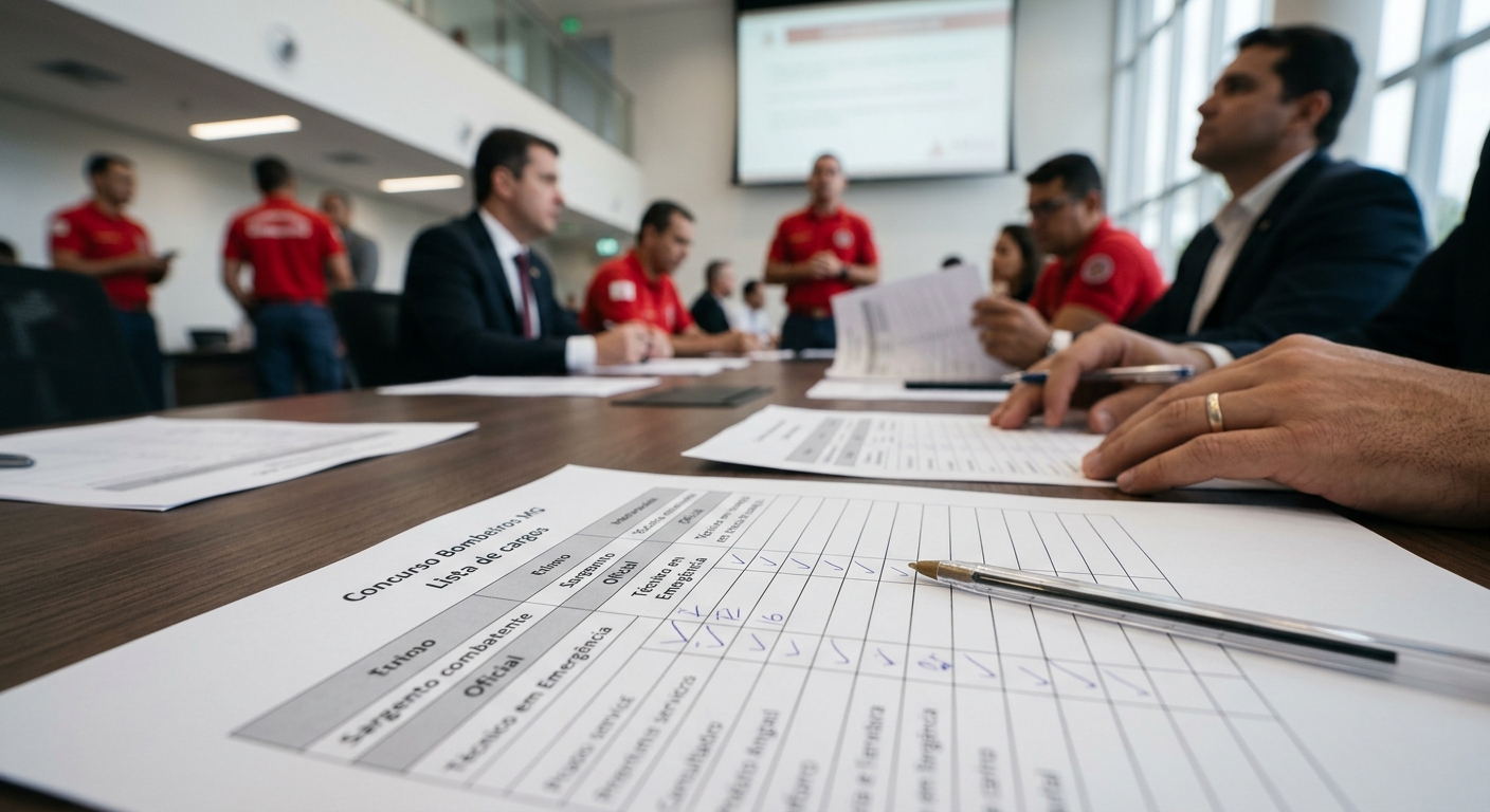 Explorando as Oportunidades: Lista de Cargos no Concurso dos Bombeiros MG